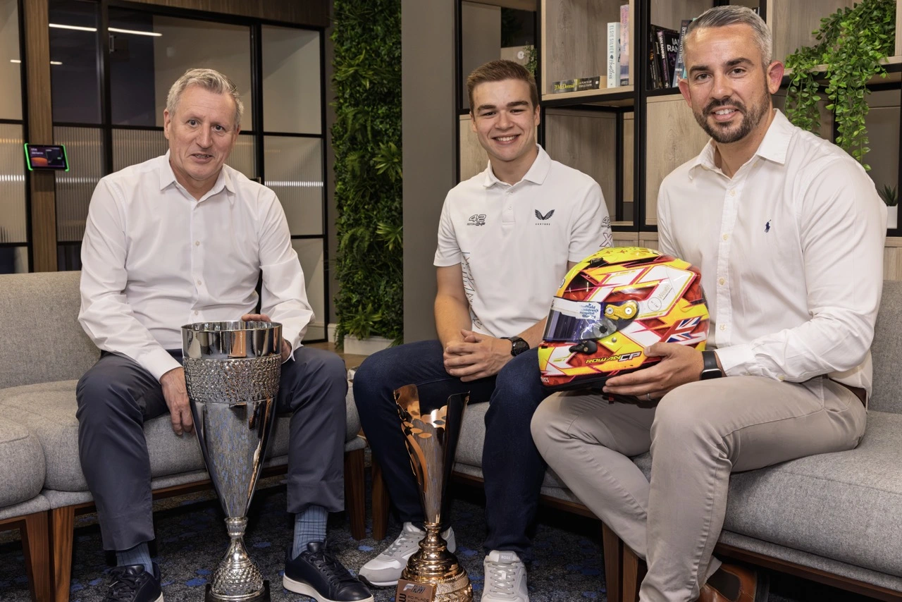 Taylor Emmet accelerates support for Sheffield GB3 racing driver Rowan Campbell-Pilling